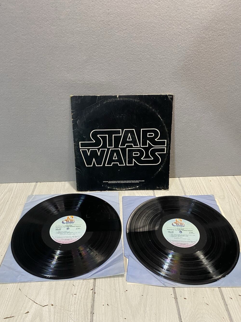 Star Wars Soundtrack 2x LP Vinyl Record 2T-541 Vintage